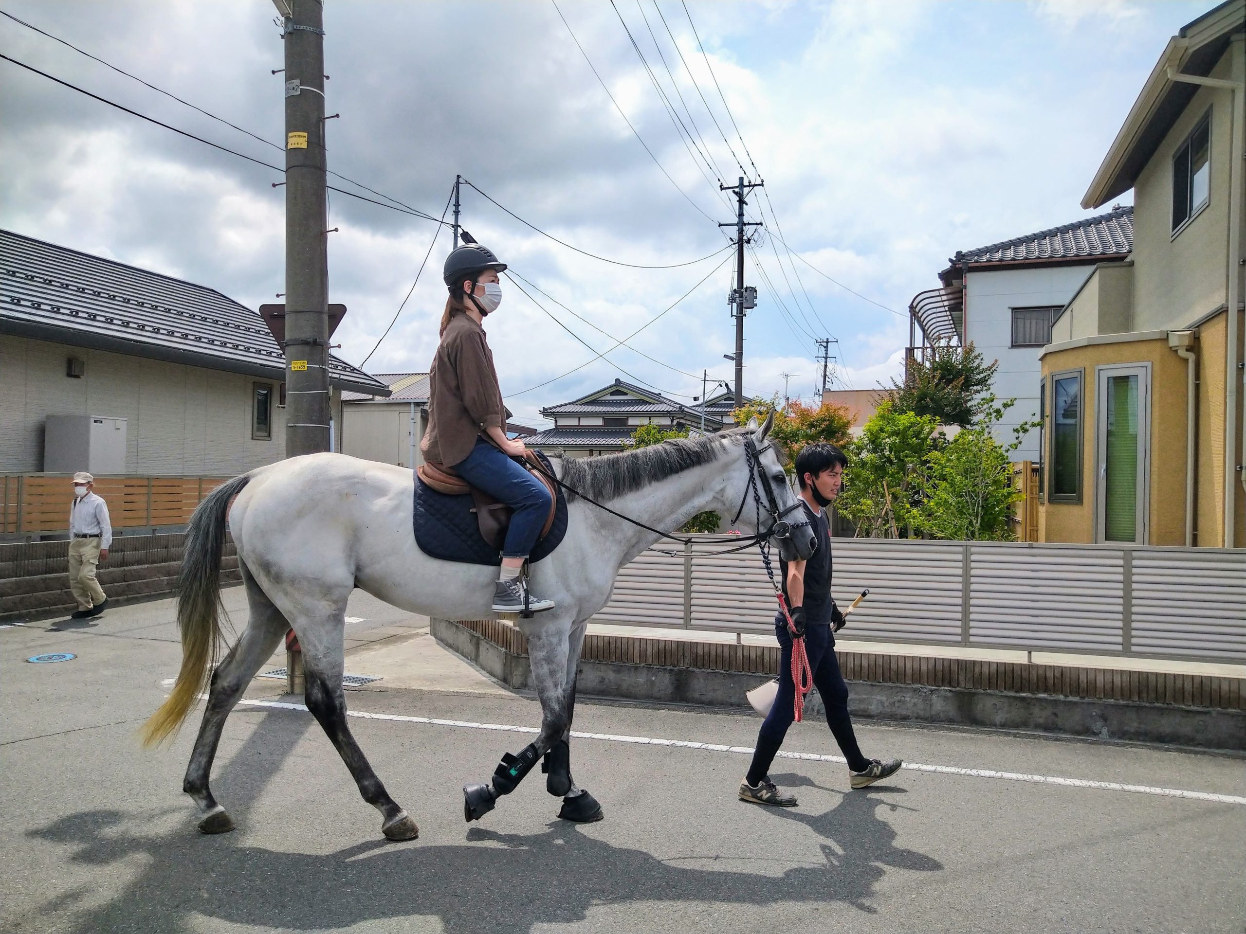 初心者でも楽しめる！サラブレッドに乗って街さんぽ＠南相馬市